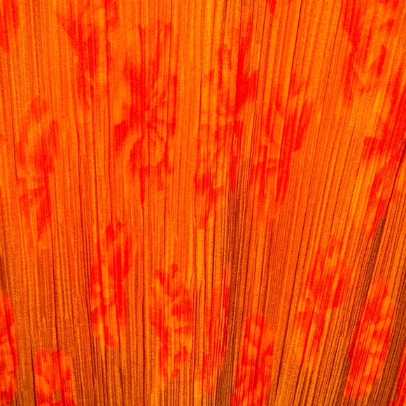 ❌SOLD❌ L'ATISTE Vibrant Orange Long Sleeve Dress - Picture 5 of 8